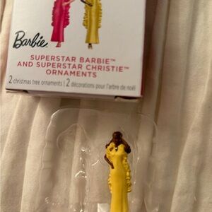 Hallmark Barbie ornament itty bitty superstar Christie
